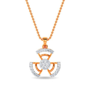Diamond Ed Pendant Yellow Gold / 14KT